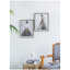 Figurine féminine 17 po x 21 po, décoration murale pour salon, salle à manger, bureau, chambre à coucher