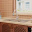 Robinet de cuisine rétractable à poignée simple avec distributeur de savon-81671876