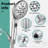 Full/Standard Handheld Shower Head 1.8 GPM GPM