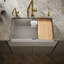 Riverby Undermount Single-Bowl Farmhouse Workstation Kitchen Sink With Tall Apron-191107091
