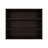 Wall Cabinet, Walnut, 1 Piece, Walnut