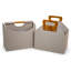 Élégant panier en tissu pliable-1275015887