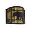 Rustic Lodge 1 - Light Flush Mounted Sconce