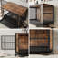 Meuble-cage pour chien