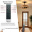 Ventilateur de plafond Boho