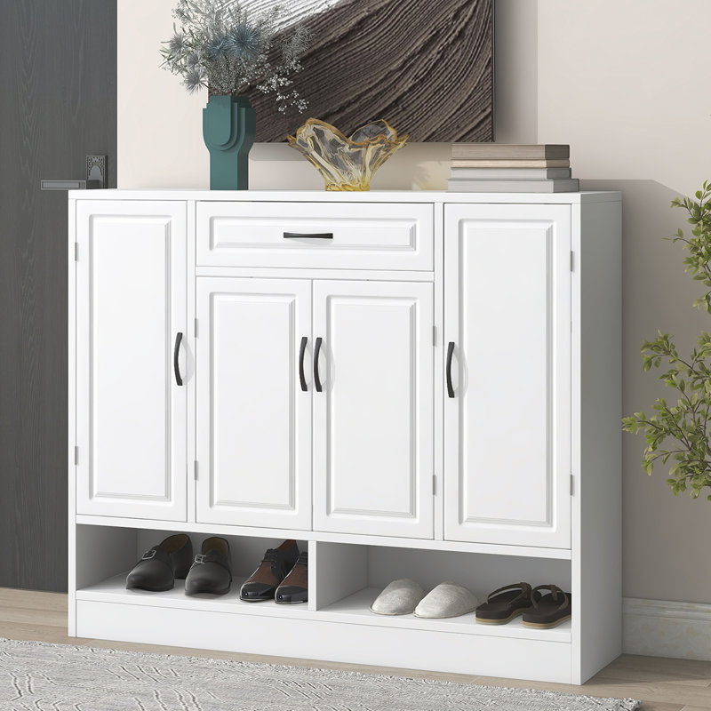 Cabinet-7.7 47.2'' Sideboard, White
