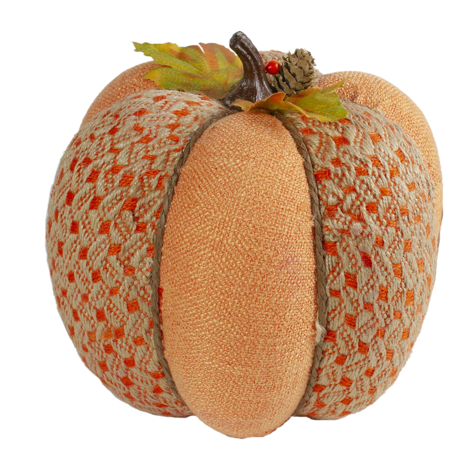 Northlight 8.5" Orange Autumn Harvest Thanksgiving Table Top Pumpkin | Wayfair