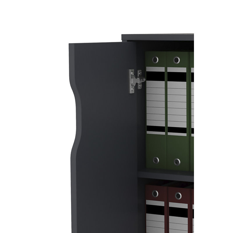 Oliviana Filing Cabinet, Black