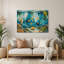 Art mural vert en métal Hawaiian Tide Pools-25940046