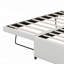 Lit plateforme tapissier pleine grandeur avec lit gigogne Howington-1440734657