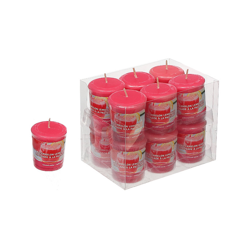 Ensemble de bougies votives 12 pièces