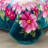 Fleece Blanket with Floral Print