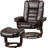 Shebeen Faux Leather Swivel Recliner-125065193