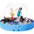 Foldable Large Dog Pet Swimming Pool with Sprinkler-95981004