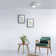 Vox 5 - Blade Indoor/Outdoor Smart Flush Mount Ceiling Fan with Remote Control and LED Light Kit, Works With Alexa and iOS or Android App