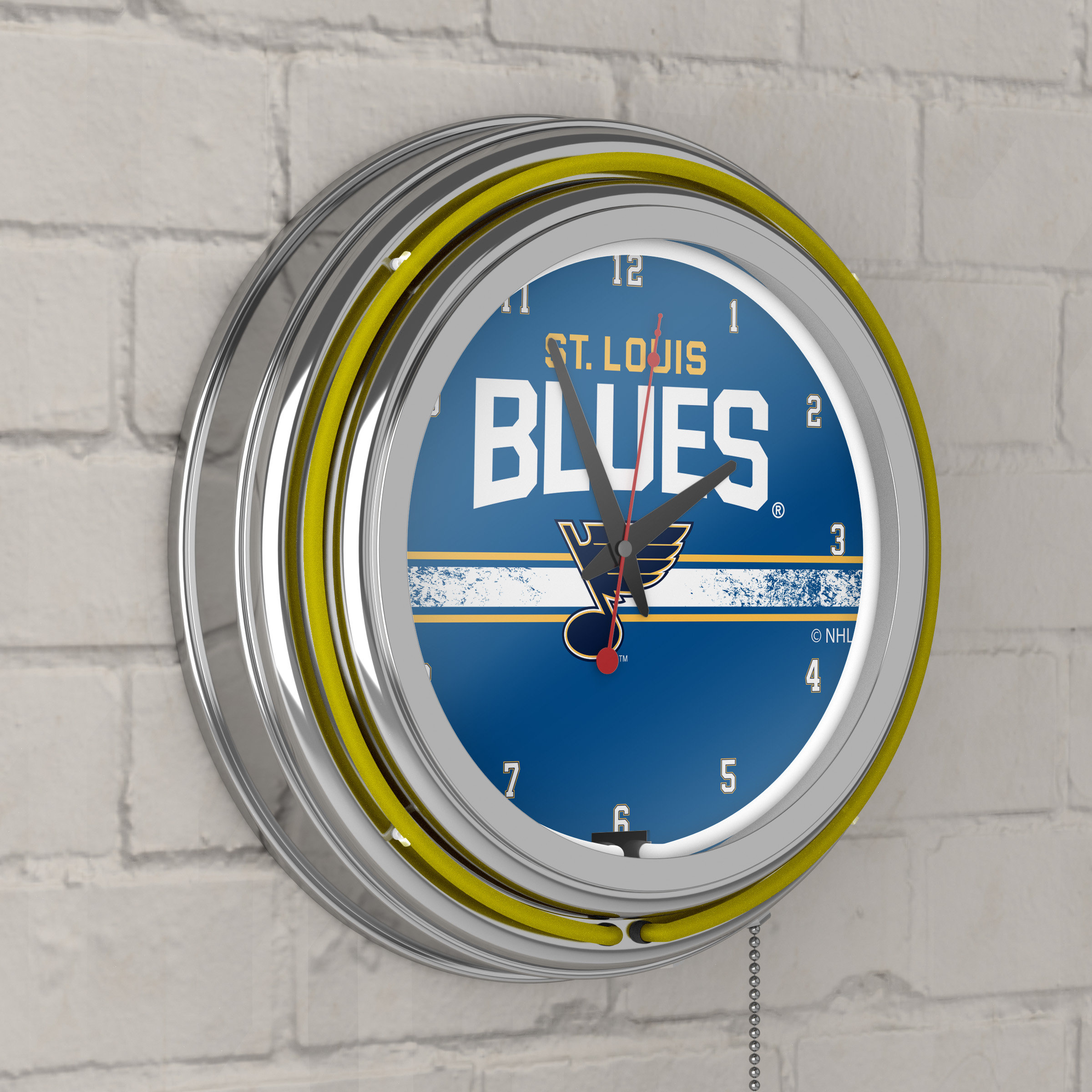 St. Louis Blues Neon Clock 19