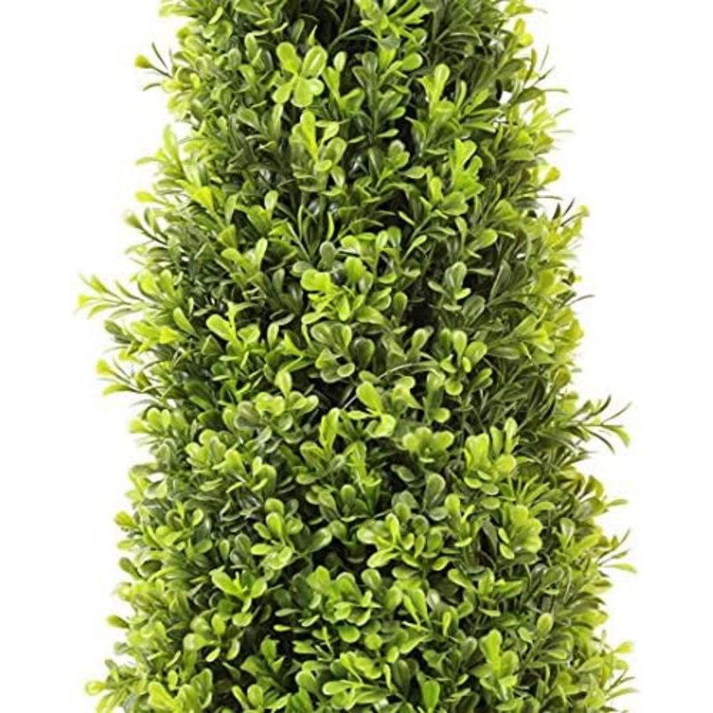Topiaire 34 '' en faux buis en pot