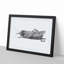 Cricket in Black & White by George Shaw - Picture Frame Painting Print-55682768-55682767