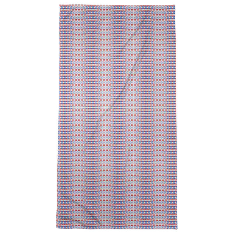 Beach Towel, Violet, Poly/Cotton