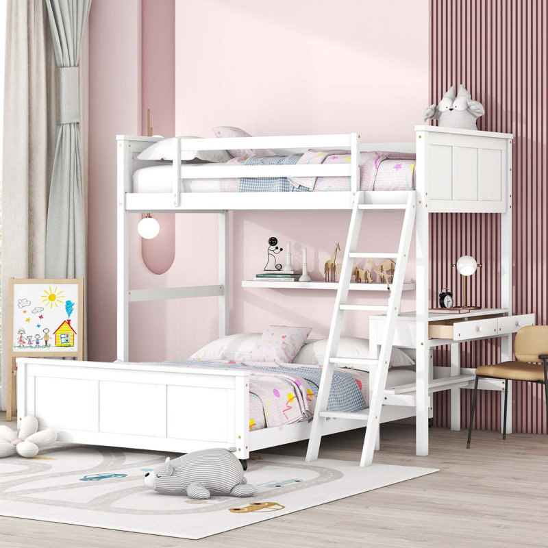 Bunk Bed with Desk