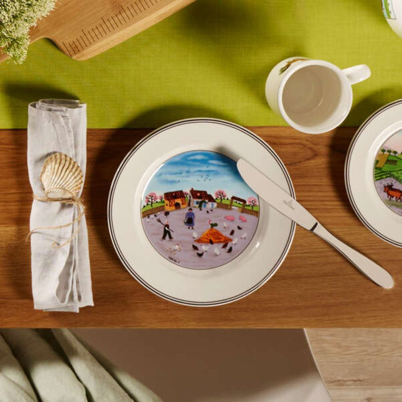 Villeroy & Boch Design Naif 10.5" Dinner Plate - Country Yard