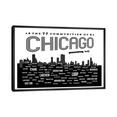 Chicago Communities by Benton Park Prints - Print on Canvas