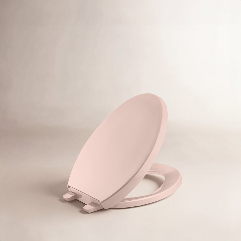 Siège de toilette Reveal Quiet-Close with Grip-Tight, Coup de pêche, Allongé