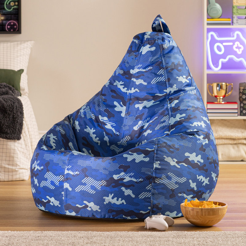  Gaming Recliner Bean Bag, Blue