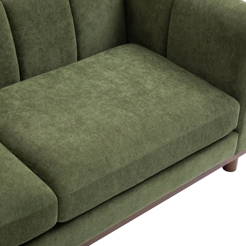 Canapé moderne 78,7 po, Vert