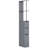 Narrow Side Bathroom Storage Cabinet With Open Shelf-1573476352