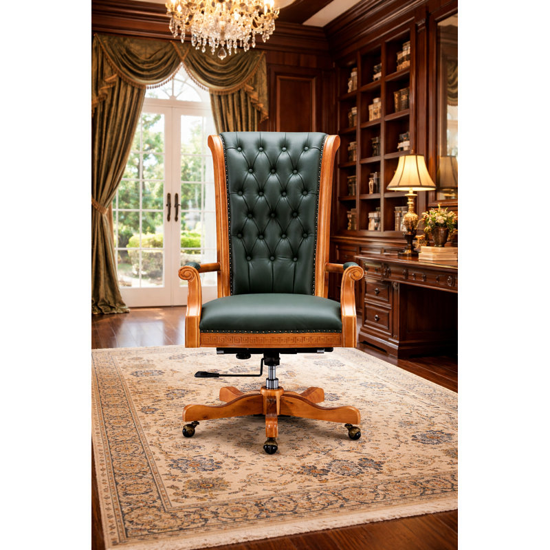 Leather Swivel Executive Chair
