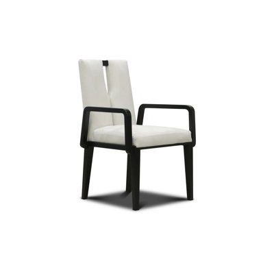 Flute Leather Armchair