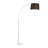 March Contemporary Floor Lamp In Black Marble And Metal With Linen Shade-1299831347-1299831351