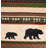3-piece Black Bear Holiday Stitched Quilt Set-2107008735-2014563763