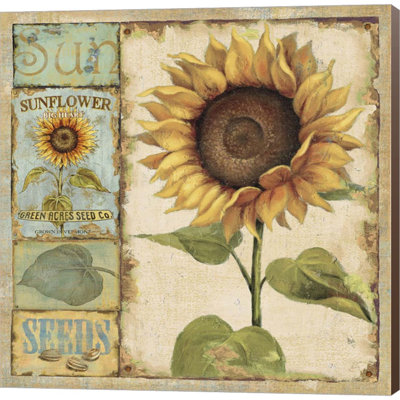 «Sunny Day I» par Daphne Brissonnet - reproduction sur toile tendue