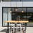 Reynoldsville 1-Light 6.7"W Modern Black Outdoor Hanging Pendant