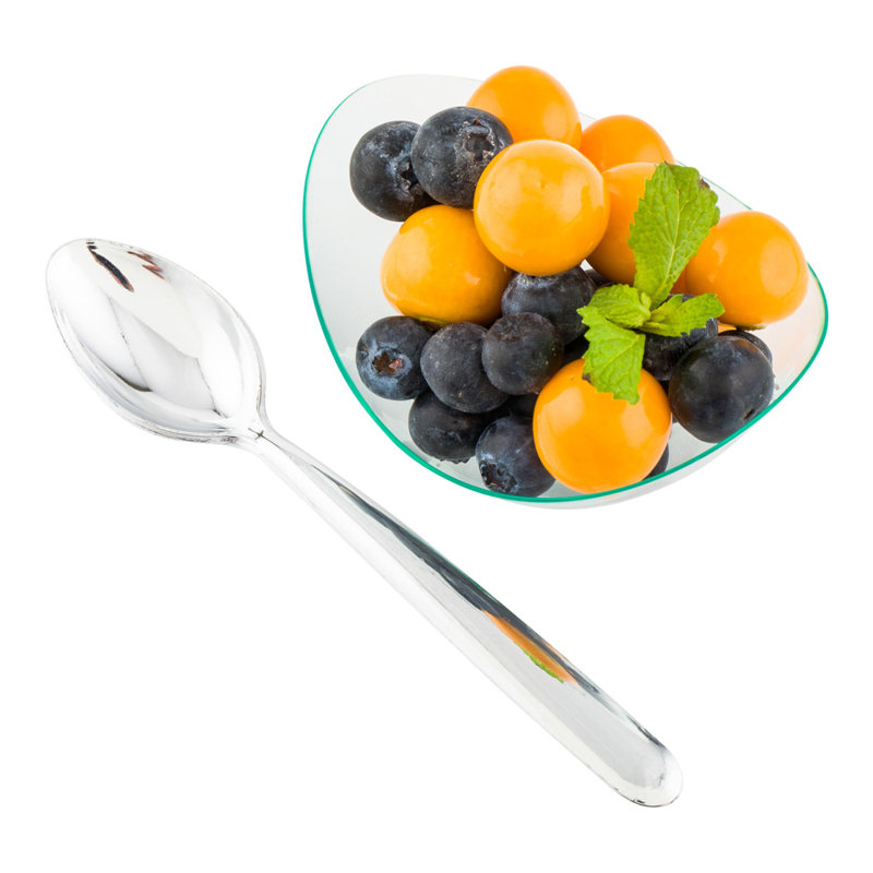 Disposable Spoons, Silver