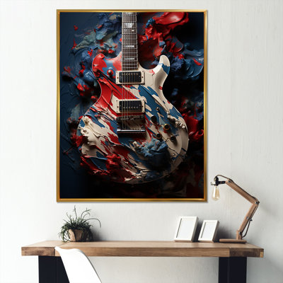 " Military Guitar Patriots Palette "