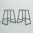 Barteld Counter Stool with Metal Frame
