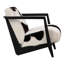 Naela Teak Upholstered Occasional Chair-1285789760-1285789761