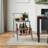 Commercial Grade Chrome Bar Cart with  Wine Rack & Locking Wheels Design for Restaurants, Events, Home Bars