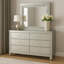 Commode double 6 tiroirs avec miroir Carden
