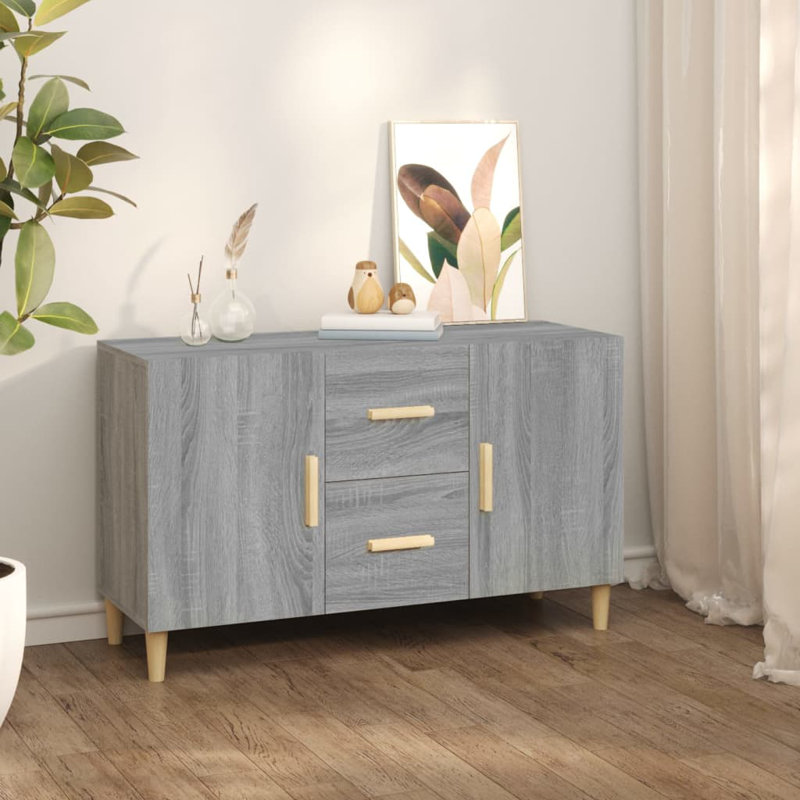 39.4'' Sideboard, Gray Sonoma