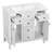 35.98'' Single Bathroom Vanity with Ceramic Top