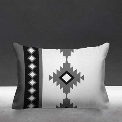 Carlos Outdoor Reversible Throw Pillow