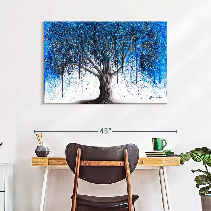 Harnek Blue Moonlight Tree, 26" H x 39" W