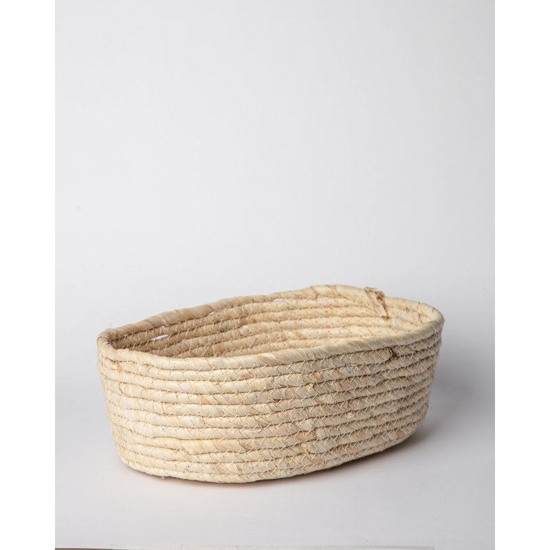 Panier en osier Seagrass, H 3 po x l 9,5 po x P 7,5 po