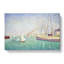 Entrance Of The Port Of Honfleur by Georges Seurat - Wrapped Canvas Painting-61877222