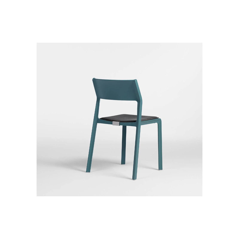 Trill Outdoor Dining Side Chair, Octanium