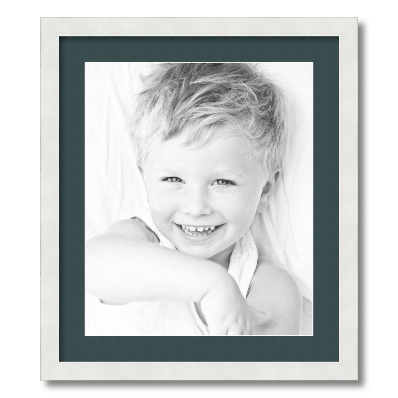 Matte Picture Frame with Mat, Evergreen